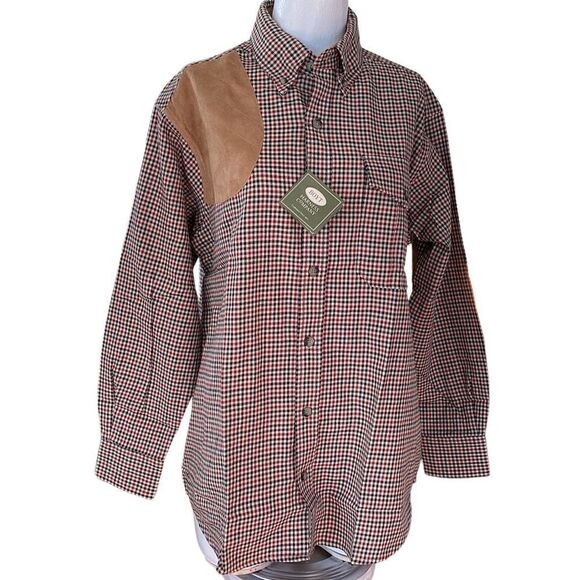 Boyt Harness Company Mens outdoor sport shirt medium, NWT.  0711 - Picture 1 of 10